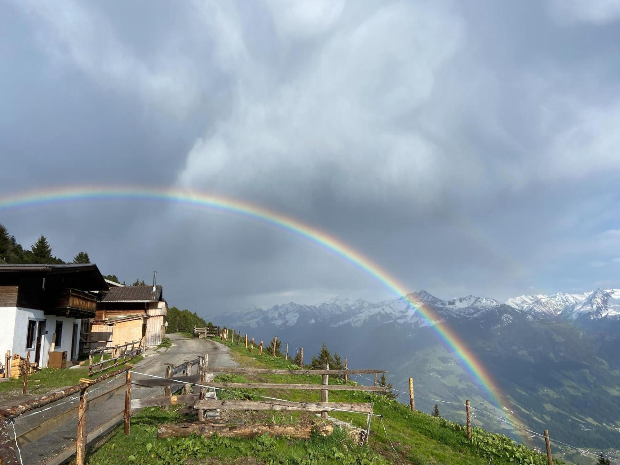 New Holiday Home On The Alm With Terrace And Balcony Zellberg Exterior photo
